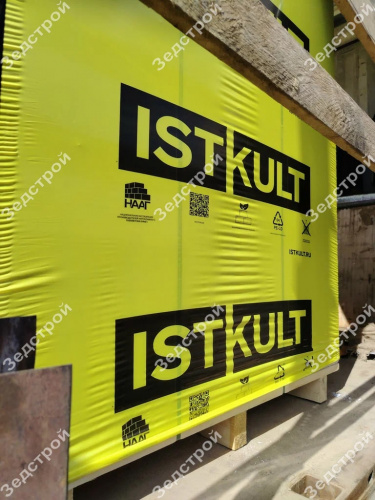Газобетонные блоки Istkult Егорьевск D500 625х375х200 стеновые